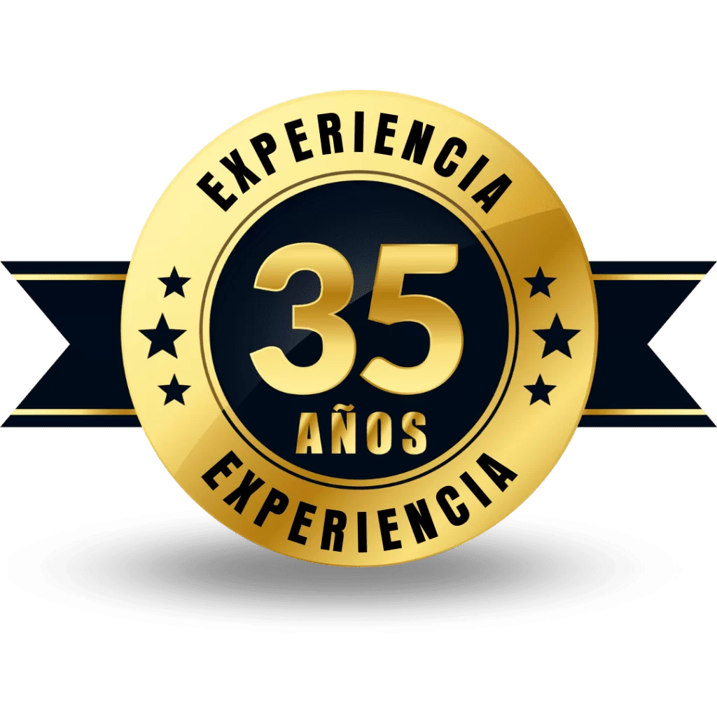 35 años de experiencia